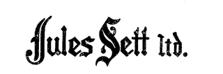 JULES SETT LTD.