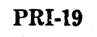PRI-19 trademark