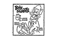 BABY SNOOTS UPTITE MOUSE MAMA DEAR PAPA DEAR