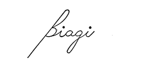 BIAGI trademark