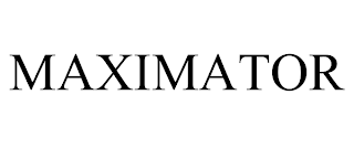 MAXIMATOR trademark