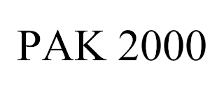 PAK 2000 trademark