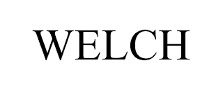 WELCH trademark
