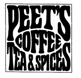 PEET'S COFFEE TEA & SPICES