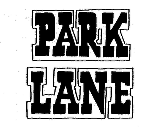 PARK LANE trademark