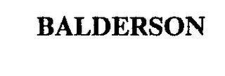 BALDERSON trademark