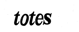 TOTES trademark