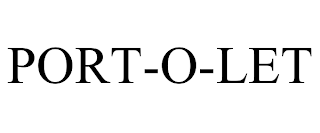 PORT-O-LET trademark