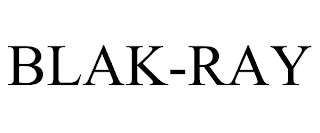 BLAK-RAY trademark
