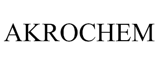 AKROCHEM trademark