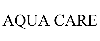 AQUA CARE trademark