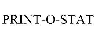 PRINT-O-STAT trademark