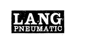 LANG PNEUMATIC