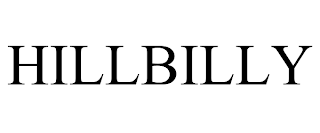 HILLBILLY trademark