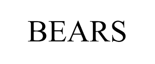 BEARS trademark