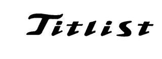 TITLIST trademark