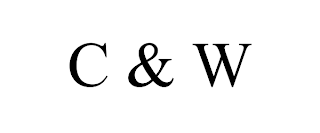 C & W trademark