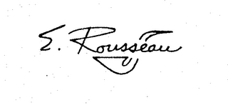 E. ROUSSEAU trademark