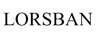 LORSBAN trademark