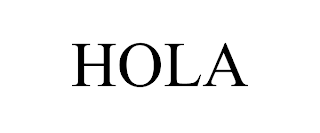HOLA trademark