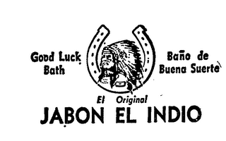 JABON EL INDIO EL ORIGINAL GOOD LUCK BATH BANO DE BUENA SUERTE