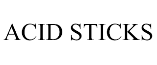 ACID STICKS trademark