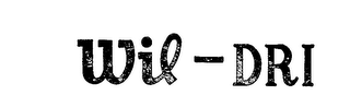 WIL-DRI trademark