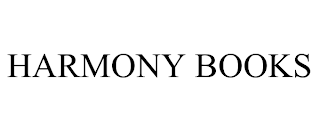 HARMONY BOOKS trademark