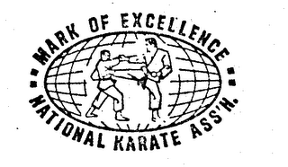 MARK OF EXCELLENCE NATIONAL KARATE ASSOCIATION