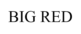 BIG RED trademark