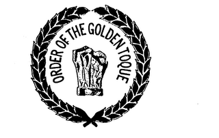 ORDER OF THE GOLDEN TOQUE trademark
