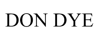 DON DYE trademark