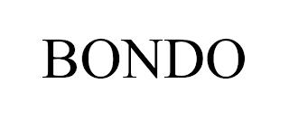 BONDO trademark