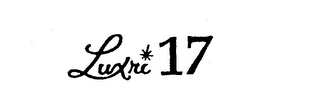 LUXRI 17 trademark