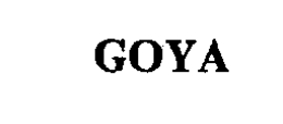 GOYA trademark