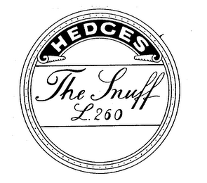 HEDGES THE SNUFF L.260