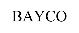 BAYCO trademark