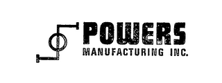 POWERS MANUFACTURING INC.  SO 