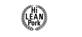 HI LEAN PORK