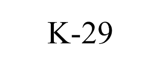 K-29 trademark