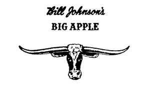 BILL JOHNSON'S BIG APPLE trademark