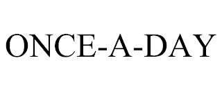 ONCE-A-DAY trademark