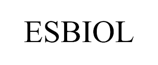 ESBIOL trademark
