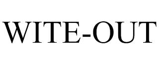 WITE-OUT trademark