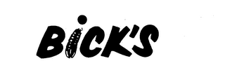 BICK'S trademark
