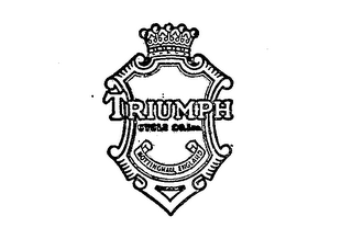 TRIUMPH CYCLE CO. LTD NOTTINGHAM, ENGLAND