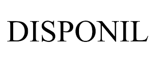 DISPONIL trademark
