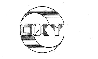 O OXY trademark