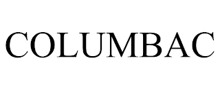 COLUMBAC trademark
