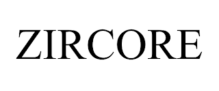 ZIRCORE trademark